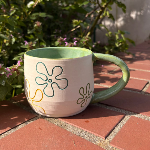 Blümchen Tasse